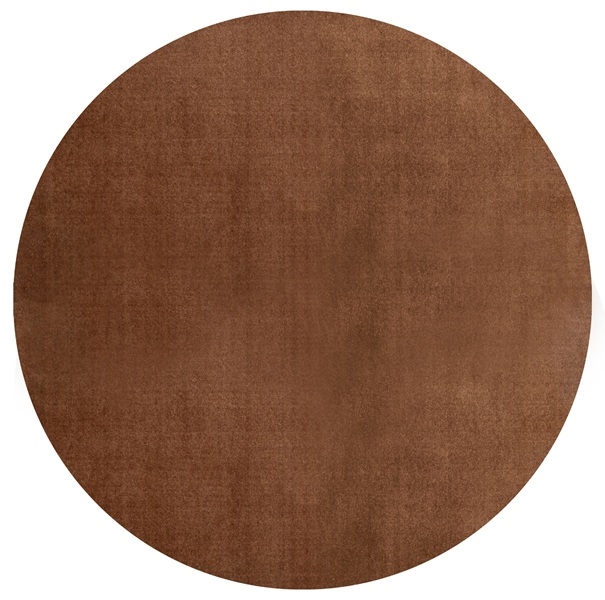 Tæppe Uni Color cognac Ø200 cm fra Tica Copenhagen