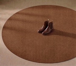 Tæppe Uni Color cognac Ø200 cm fra Tica Copenhagen