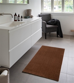 Måtte - Løber Uni Colour cognac 67x120 cm fra Tica Copenhagen