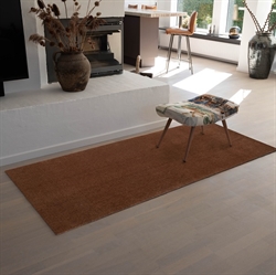 Måtte - Løber Uni Colour cognac 90x200 cm fra Tica Copenhagen
