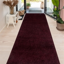 Måtte - løber Uni Colour bordeaux 90x130 cm fra Tica Copenhagen