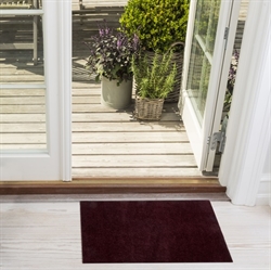 Måtte - løber Uni Colour bordeaux 40x60 cm fra Tica Copenhagen