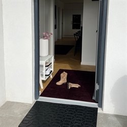 Måtte - løber Uni Colour bordeaux 67x120 cm fra Tica Copenhagen
